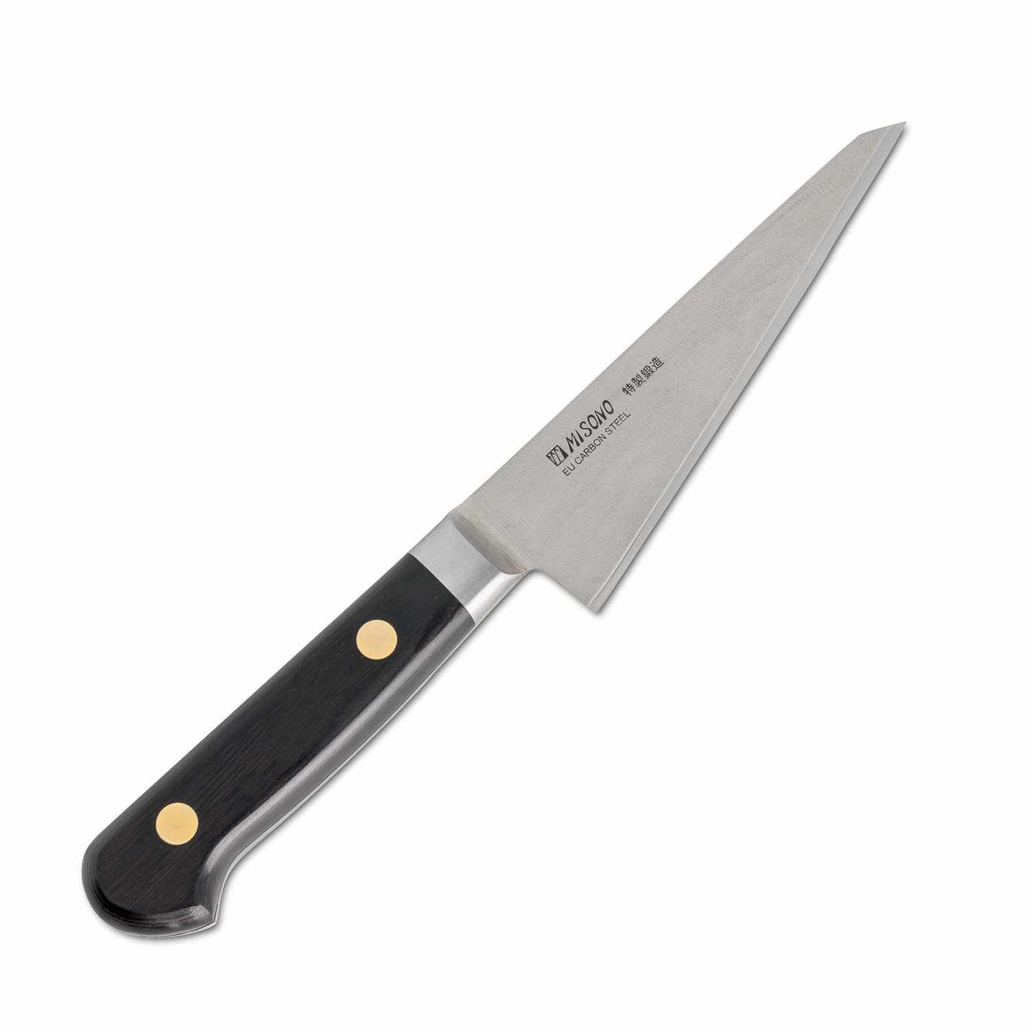 Misono EU カーボン鋼 ガラスキ 185mm No.146 (本刃付け) Misono Sweden Steel Series Garasuki Knife | JapaneseChefsKnife.Com