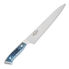 Nenohi Nenox Blue Bone Handle Sujihiki 9.0" (23cm)