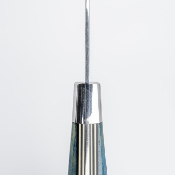 Image of Nenohi Nenox Blue Bone Handle Sujihiki 9.0" (23cm) 3