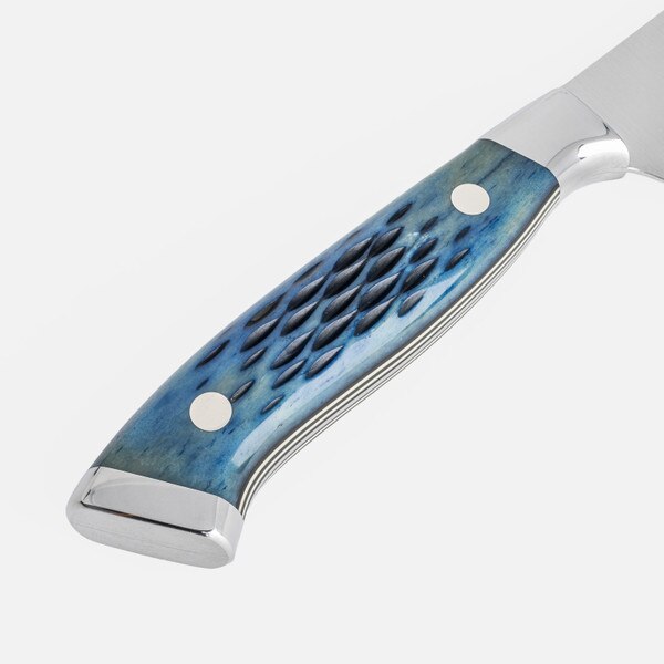 Image of Nenohi Nenox Blue Bone Handle Sujihiki 9.0" (23cm) 5