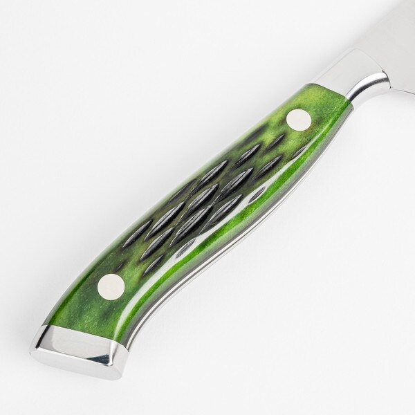 Image of Nenohi Nenox Green Bone Handle Petty 5.9" (15cm) 5