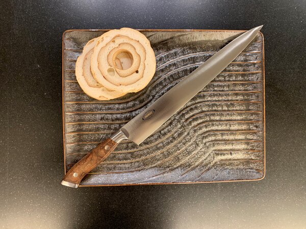 Image of Nenohi Nenox Desert Iron Wood Sujihiki 9.0" (23cm) 2