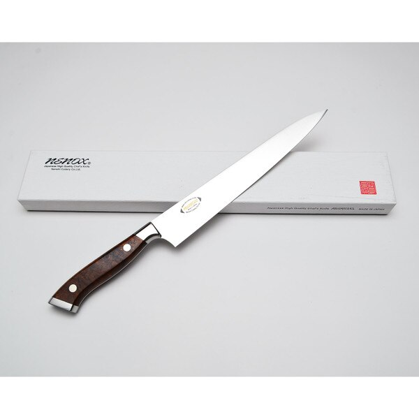 Image of Nenohi Nenox Desert Iron Wood Sujihiki 9.0" (23cm) 3