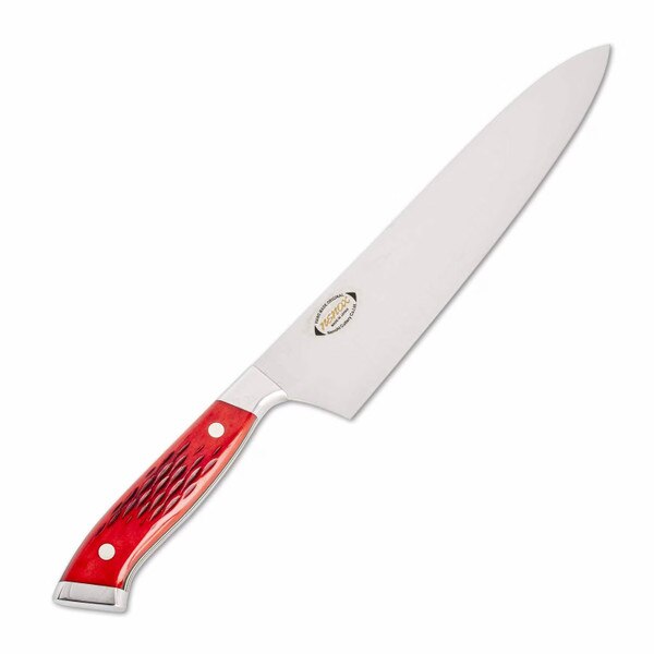 Image of Nenohi Nenox Red Bone Handle Gyuto 8.2" (21cm) 1