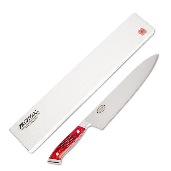 Image of Nenohi Nenox Red Bone Handle Gyuto 2