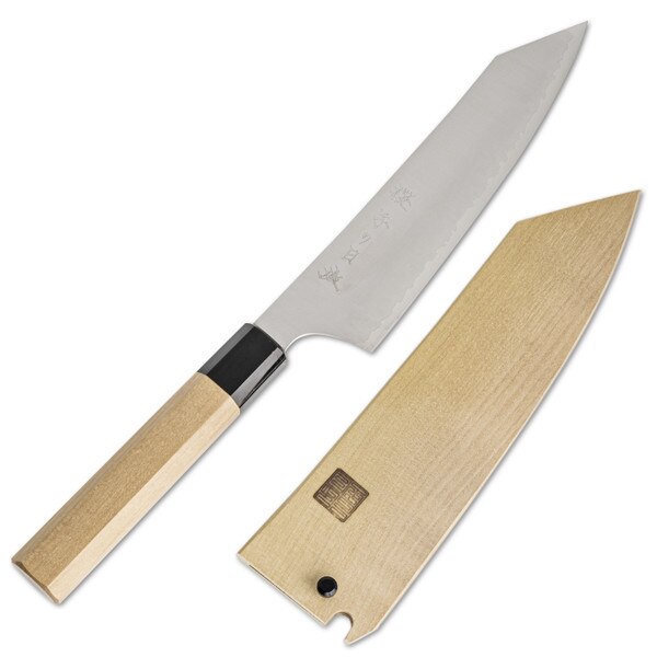 Image of Nenohi Sakura Wa-Kiritsuke Gyuto 7" (18cm) 1