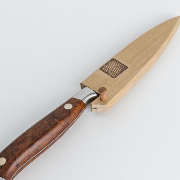 Image of Nenox Magnolia Wood Knife Sheath / Saya Cover for Paring 4.0" (10cm) 3