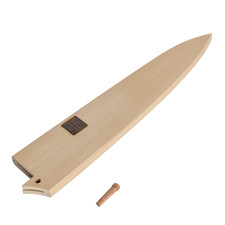 Nenox Magnolia Wood Knife Sheath / Saya Cover for Sujihiki 9.0" (23cm)