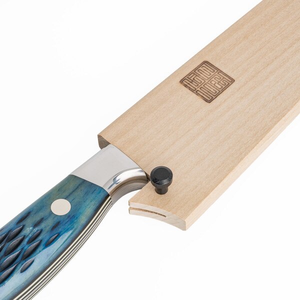 Image of Nenox Magnolia Wood Knife Sheath / Saya Cover for Sujihiki 9.0" (23cm) 3