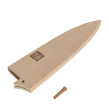 Nenox Magnolia Wood Knife Sheath / Saya Cover for Yo-Deba 6.4" (16.5cm)