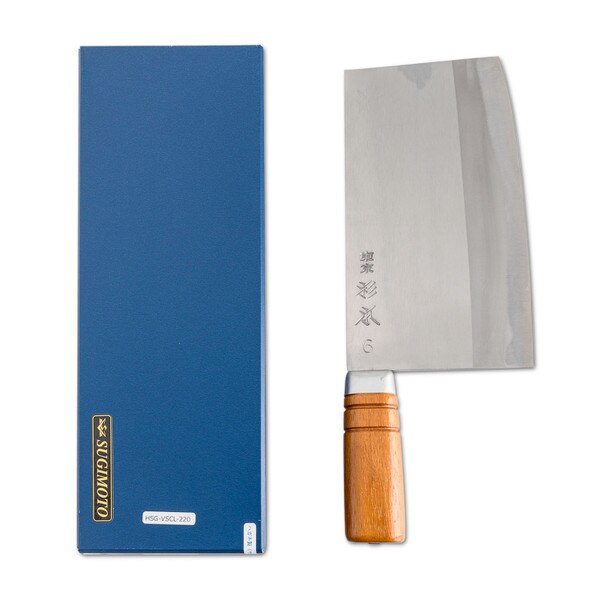 Sugimoto CM-4030 - Small Chinese Cleaver with Special Stainless Steel Blade