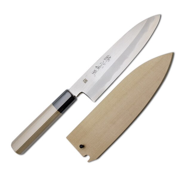 Image of Suisin Hayate Blue #2 Santoku Made by Itsuo Doi 1