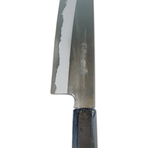 Image of Suisin Hayate Blue #2 Santoku Made by Itsuo Doi 2