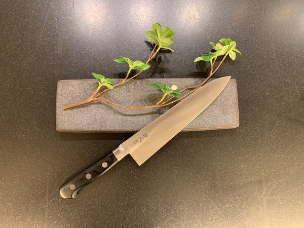 Image of Suisin High Carbon Steel Gyuto 10.5" 2