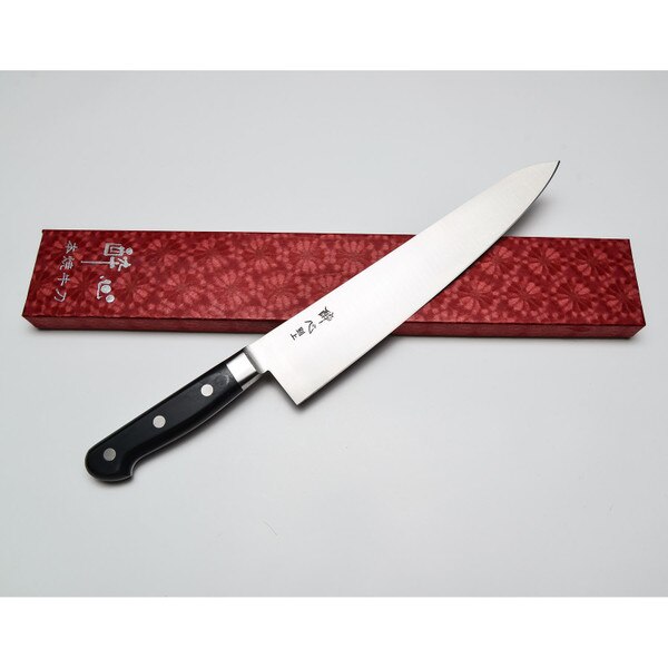 Image of Suisin High Carbon Steel Gyuto 10.5" 3