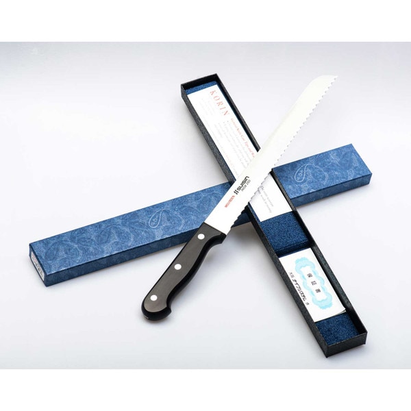 Image of Suisin Inox Bread Knife 9.8" 4