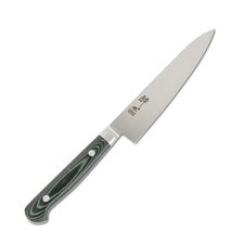 Suisin Premium Inox Forest Green Handle Petty 5.9"