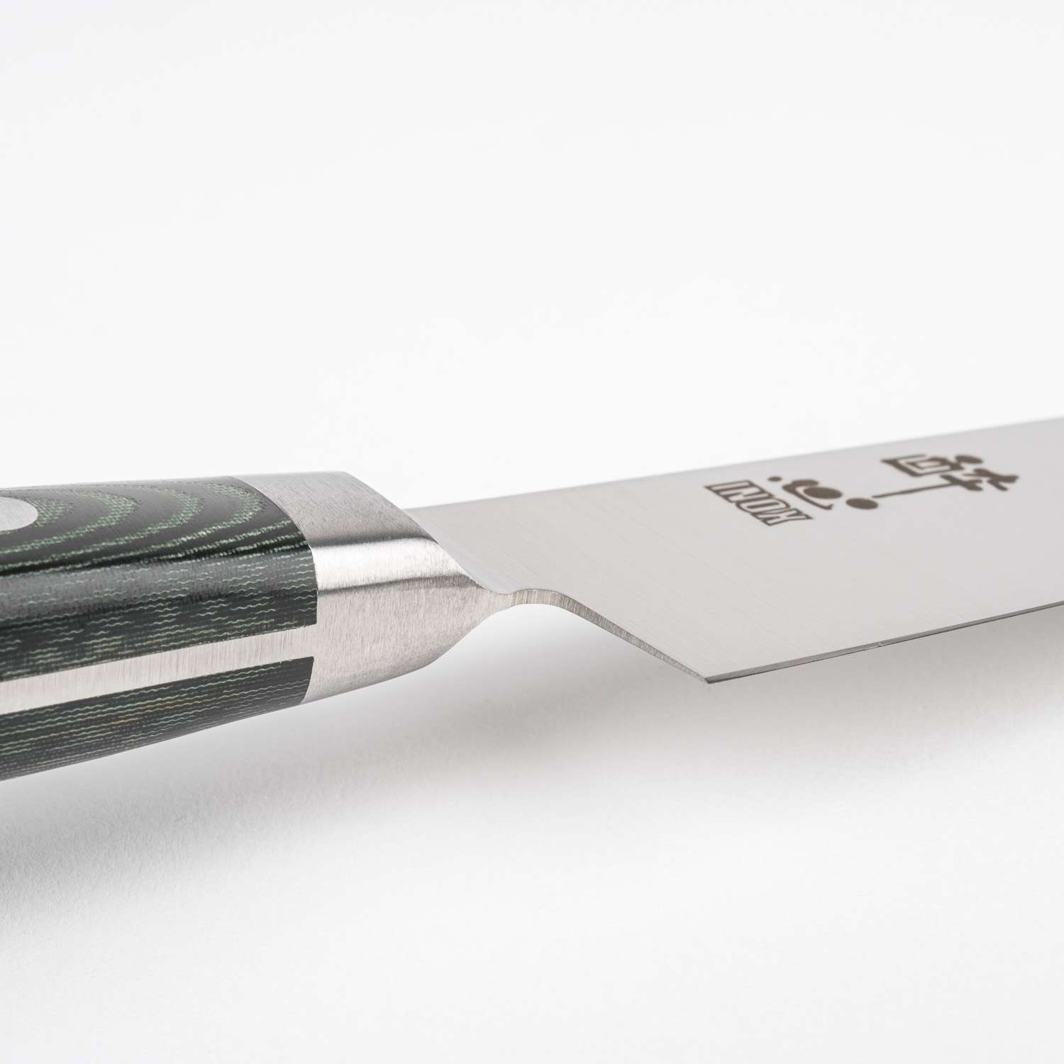 Suisin Premium Inox Forest Green Handle Petty 5.9