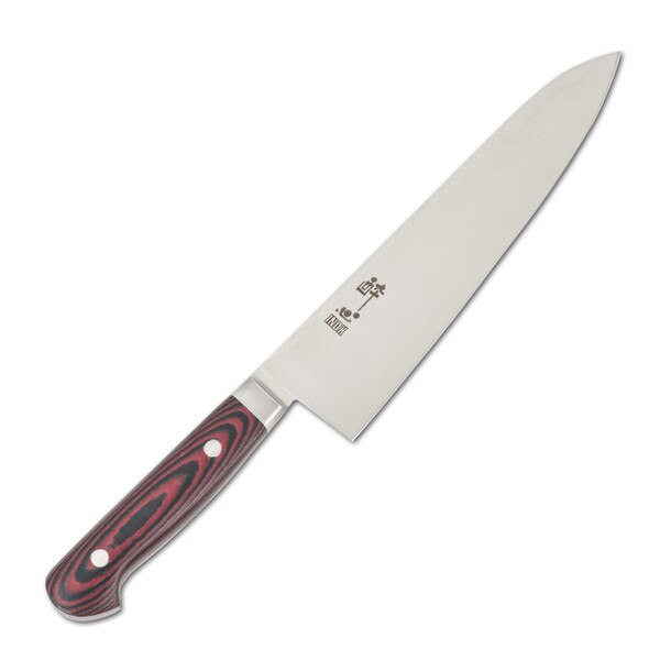 Image of Suisin Premium Inox Maroon Red Handle Gyuto 9.4" 1