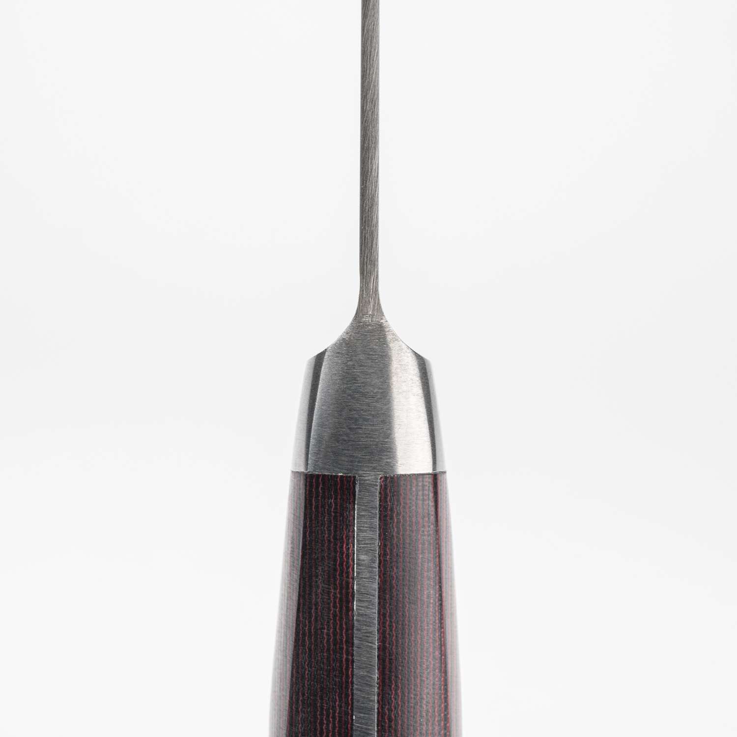 Suisin Premium Inox Maroon Red Handle Gyuto 9.4" (240 mm) Korin