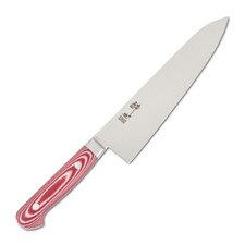 Suisin Premium Inox Rose Red Handle Gyuto