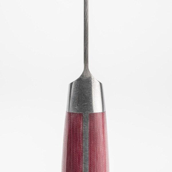 Image of Suisin Premium Inox Rose Red Handle Gyuto 8.2" 3