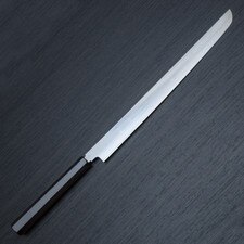 Suisin Honyaki Sakimaru Takobiki w/ Silk Fukusa Knife Bag