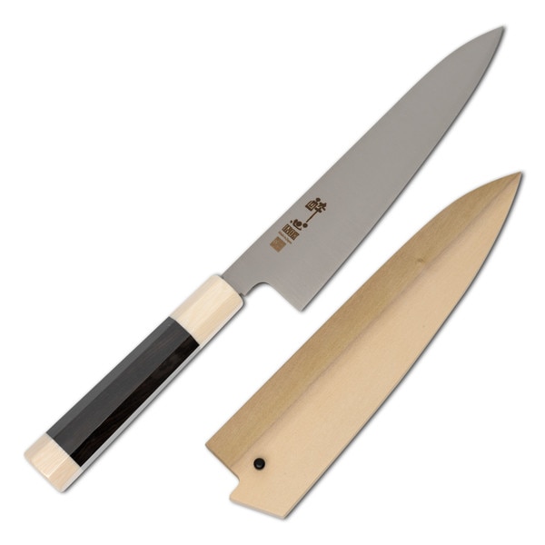 Image of Suisin Inox Honyaki Ebony Handle Wa-Gyuto 8.2" (210 mm) 1