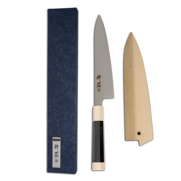 Image of Suisin Inox Honyaki Ebony Handle Wa-Gyuto 8.2" (210 mm) 2
