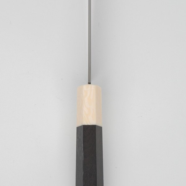 Image of Suisin Inox Honyaki Ebony Handle Wa-Kiritsuke 10.5" (270 mm) 3
