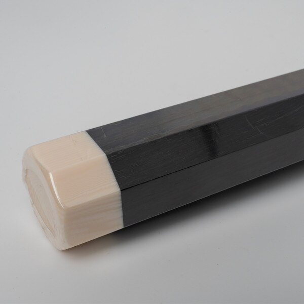 Image of Suisin Inox Honyaki Ebony Handle Wa-Kiritsuke 10.5" (270 mm) 5