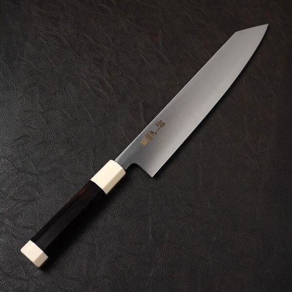 Image of Suisin Inox Honyaki Ebony Handle Wa-Kiritsuke 10.5" (270 mm) 6