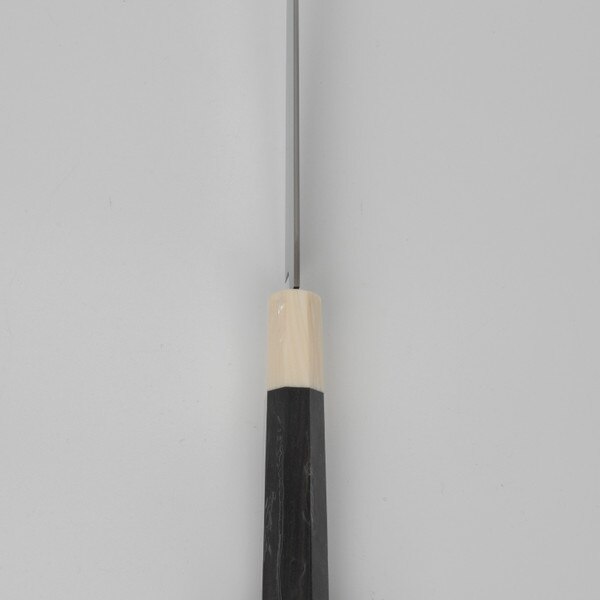 Image of Suisin Inox Honyaki Ebony Handle Wa-Petty 7" (180 mm) 3