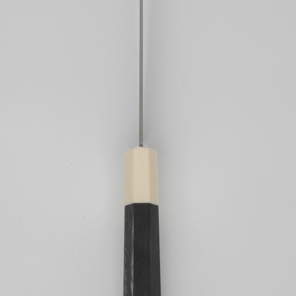Image of Suisin Inox Honyaki Ebony Handle Wa-Petty 8.2" (210 mm) 2