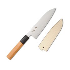 Suisin Inox Honyaki Wa-Santoku 7"