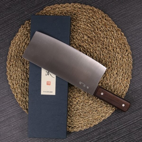 Kanetsune Seki Japan KC-096 High Carbon Steel 220mm Rosewood Chinese  Cleaver Knife