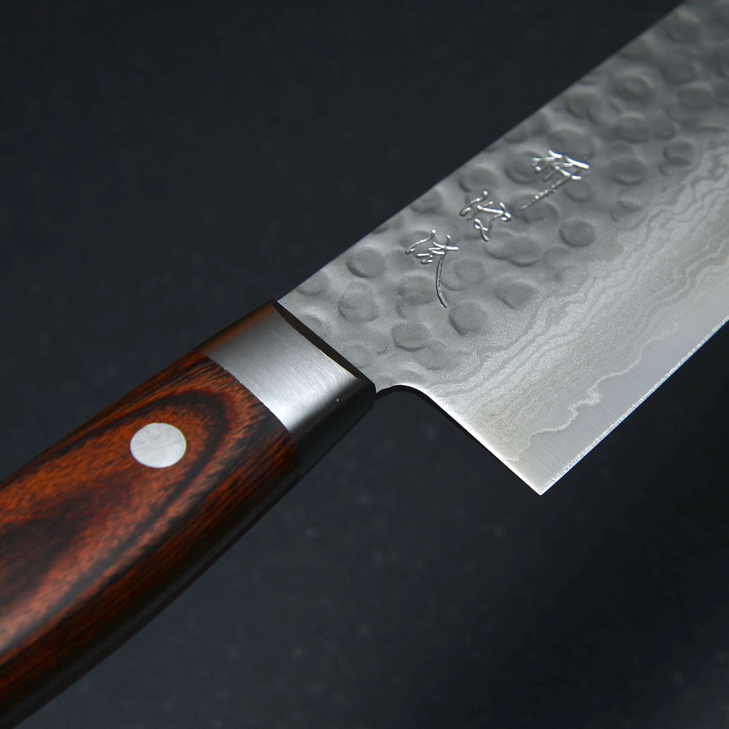食器 ruriruri Togiharu Hammered Texture Damascus Gyuto 8.2
