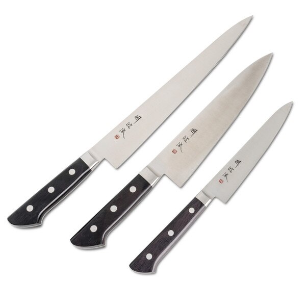 Image of Togiharu Inox Steel Three Pieces Set Gyuto, Sujihiki, & Petty 3