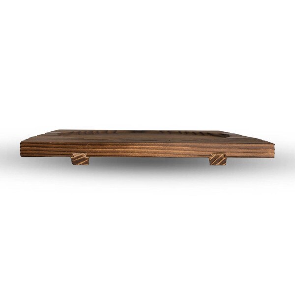 Image of Yakisugi Wooden Base 7" 2
