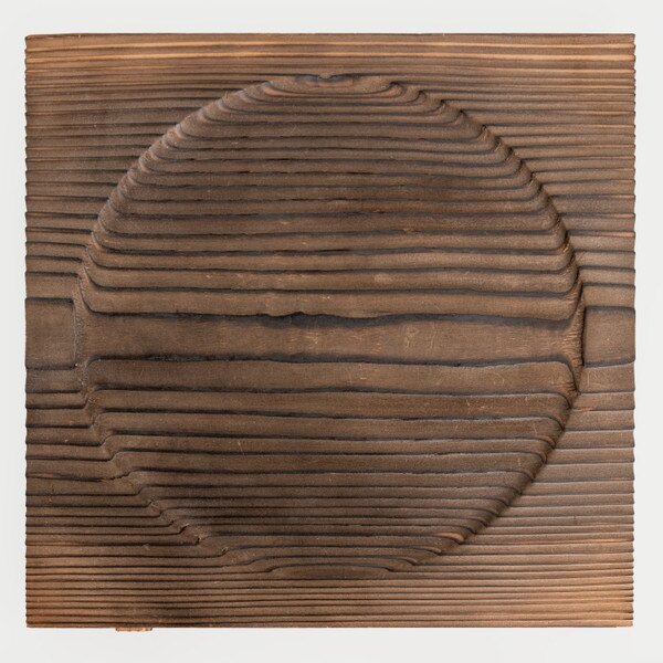 Image of Yakisugi Wooden Base 9.5" 3