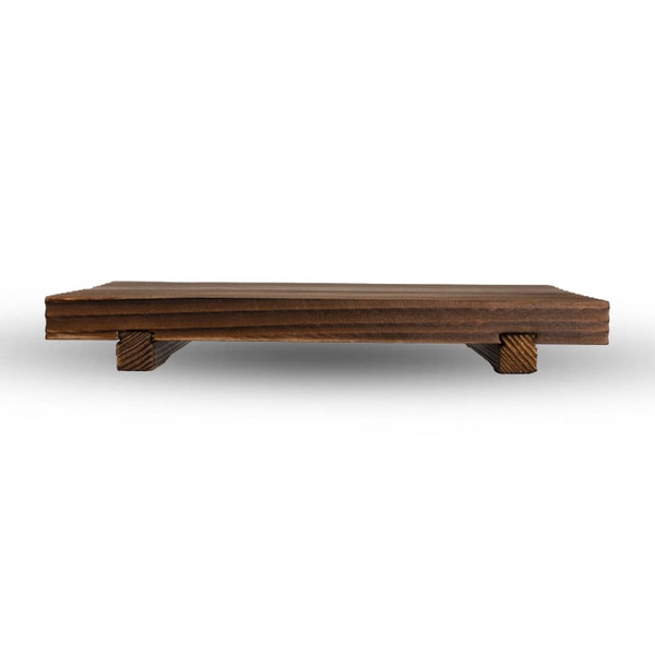 Image of Wooden Base for Mini Rectangle Hida Konro Grill 2