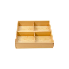 Wooden Kiwami 4 Divided Bento Box