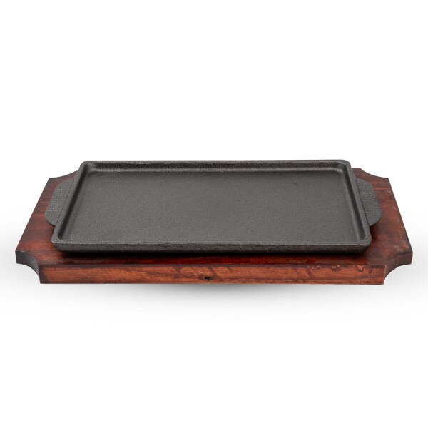 Image of Rectangular Sizzle Platter with Underliner 12.5" 1