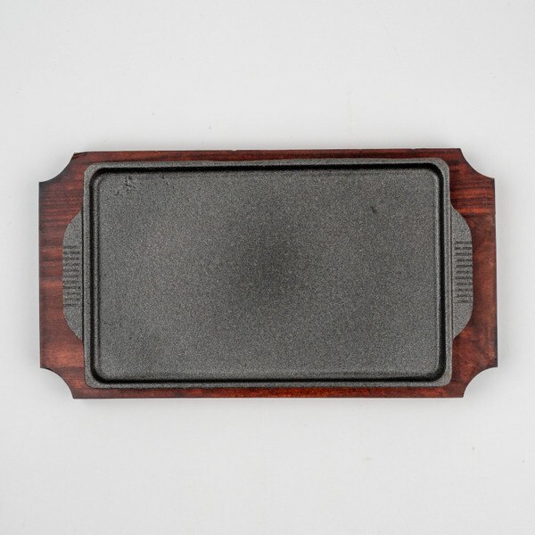 Image of Rectangular Sizzle Platter with Underliner 12.5" 3