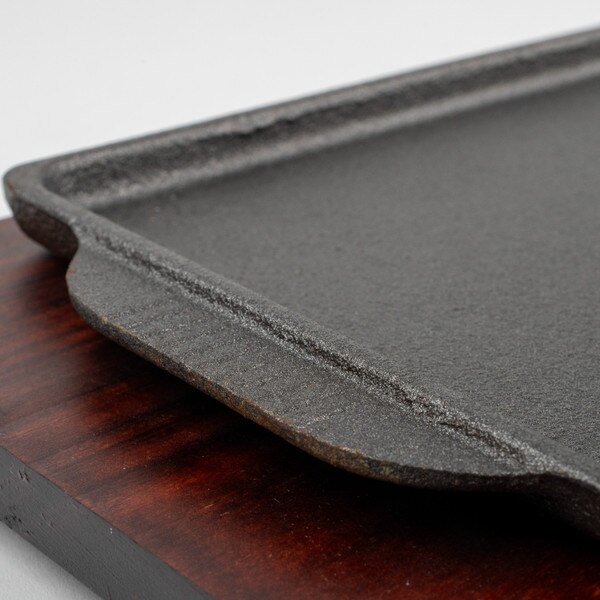 Image of Rectangular Sizzle Platter with Underliner 12.5" 4