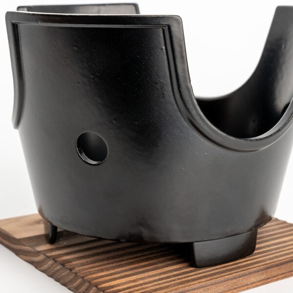 Image of Black Aluminum Konro Set 4