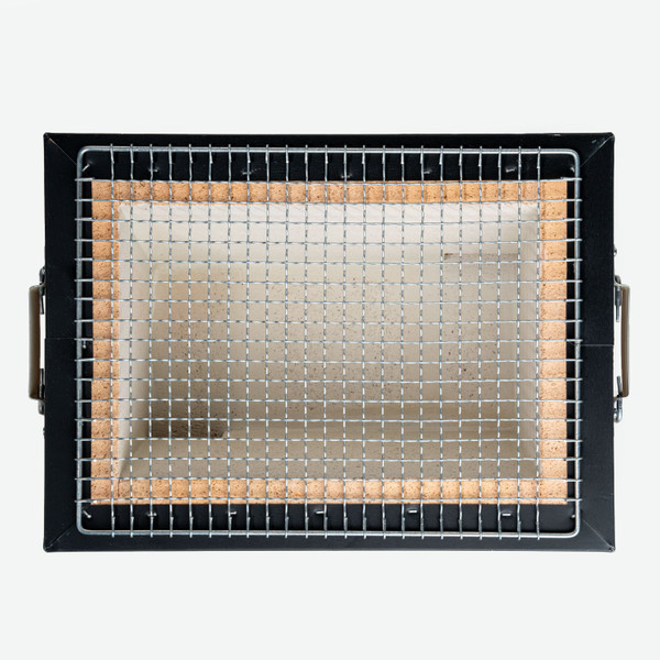 Image of Charcoal Konro Grill with Net - Small 3