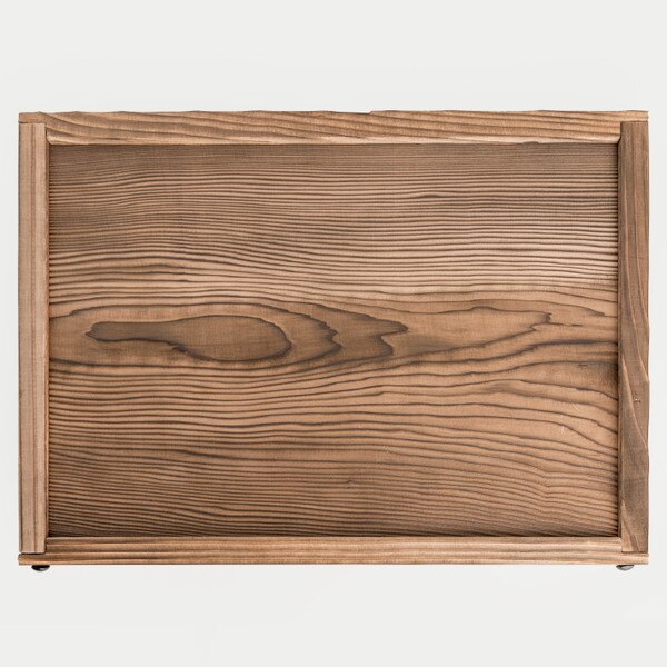 Image of Wooden Base for Charcoal Konro Grill 12.25" 3