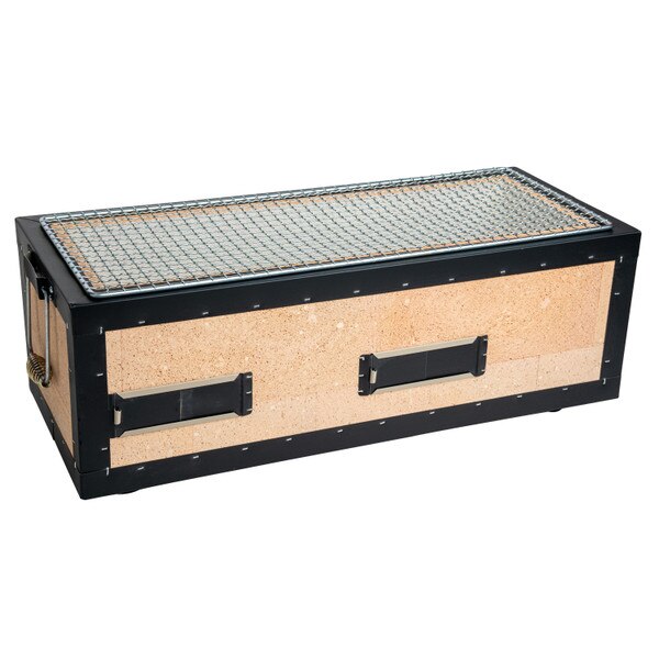Image of Charcoal Konro Grill with Net - Medium 1
