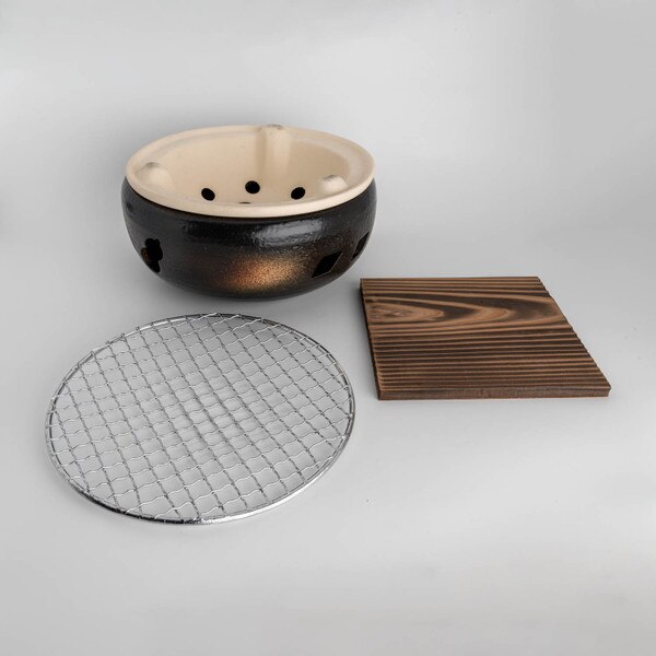 Image of Bizen Black Konro 7.75" 4
